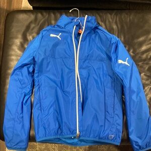 Puma Blue Windbreaker Jacket
